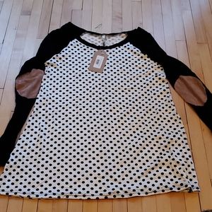 Polka dot shirt